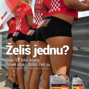 Rowe motorno ulje akcija majica